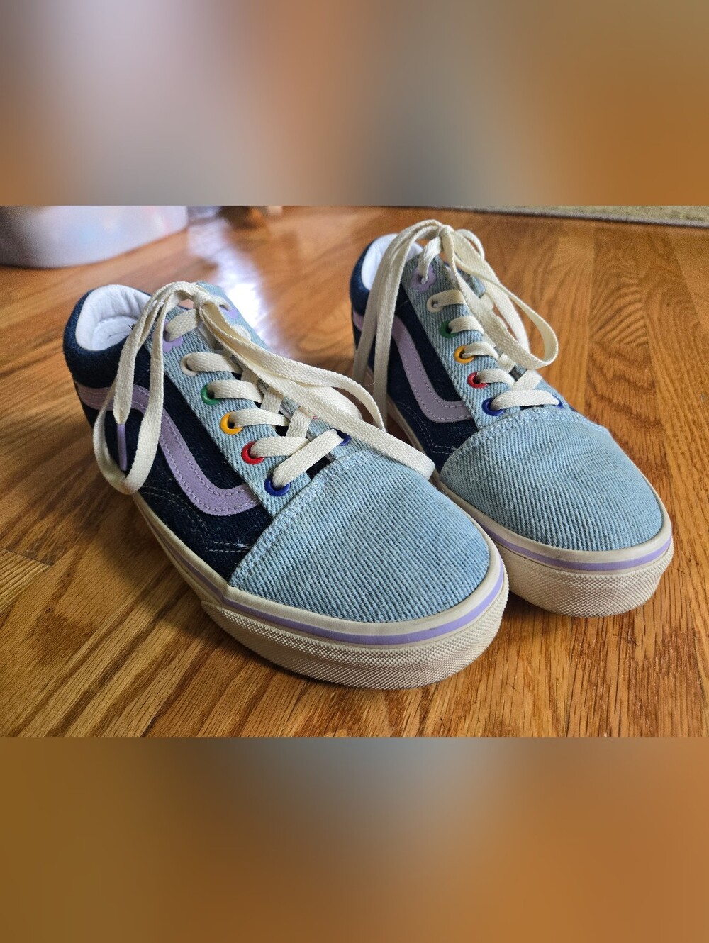 Vans x Emma Mulholland on Holiday Old Skool sneakers - Size W7 (M5.5)